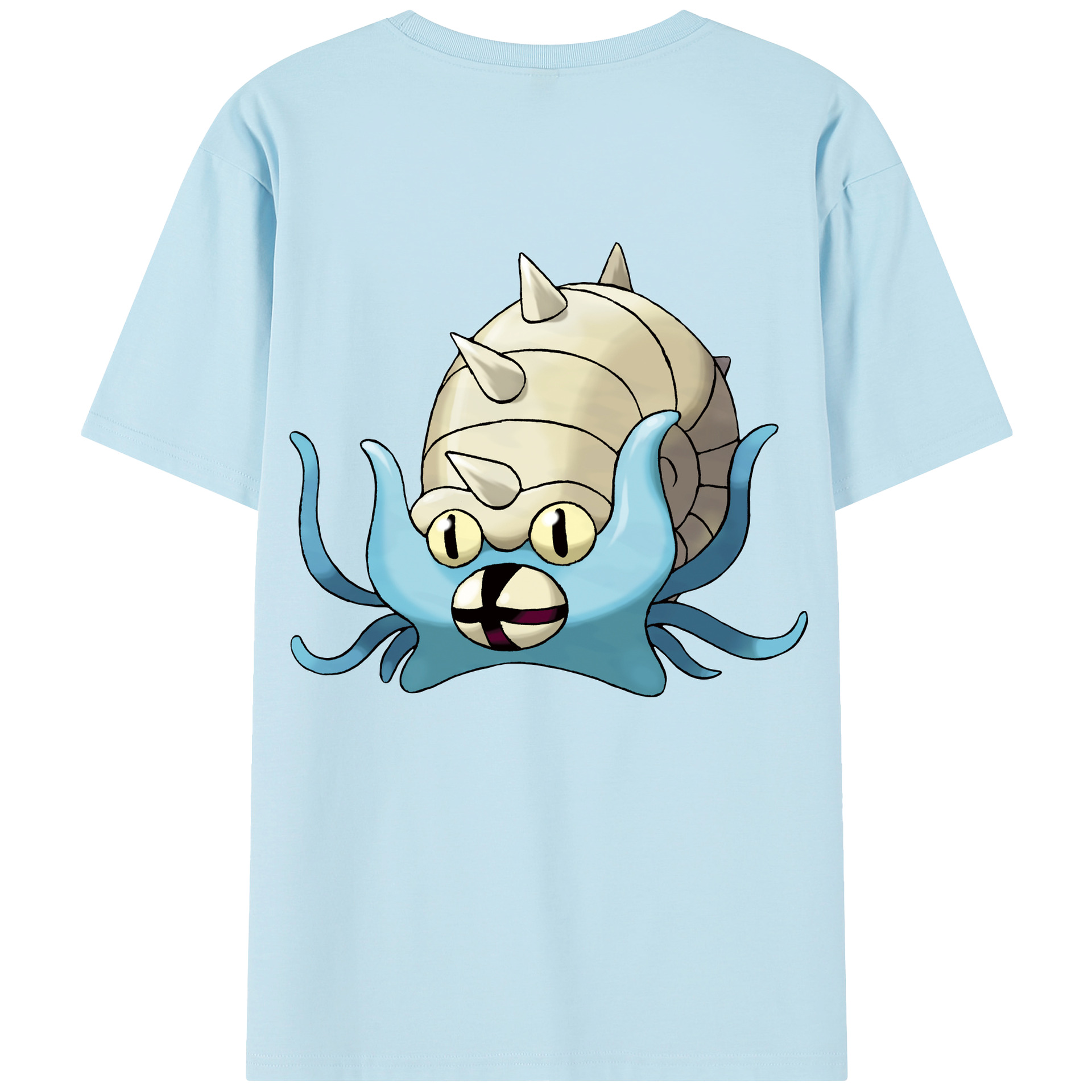 （画像用） ポケットモンスター Pokémon 綿100％半袖Tシャツ（背面プリント）